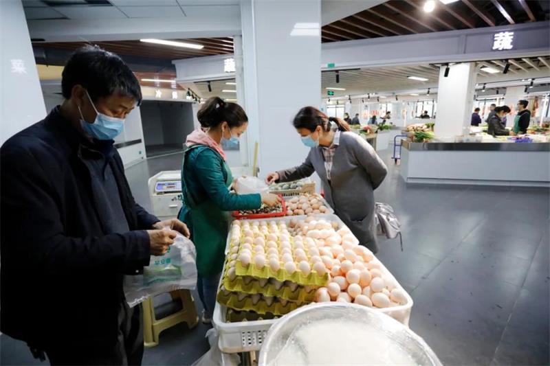 新开业!今天这个标准化菜市场开门迎客