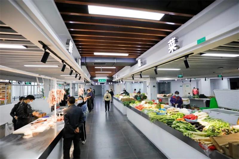 新开业!今天这个标准化菜市场开门迎客