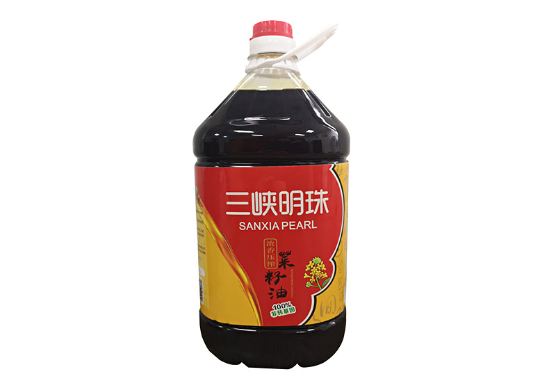 三峡明珠非转基因浓香菜籽油 5L