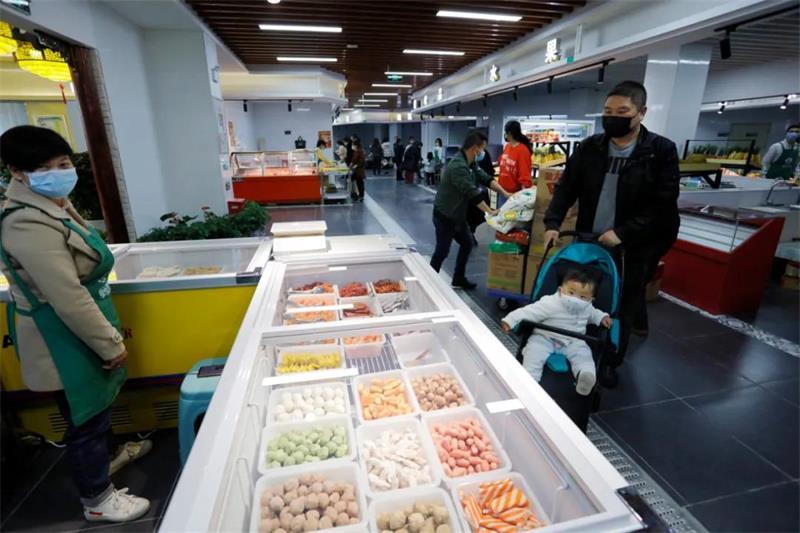 新开业!今天这个标准化菜市场开门迎客