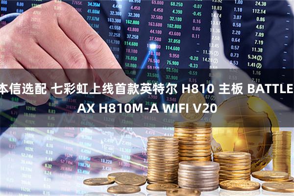 本信选配 七彩虹上线首款英特尔 H810 主板 BATTLE-AX H810M-A WIFI V20