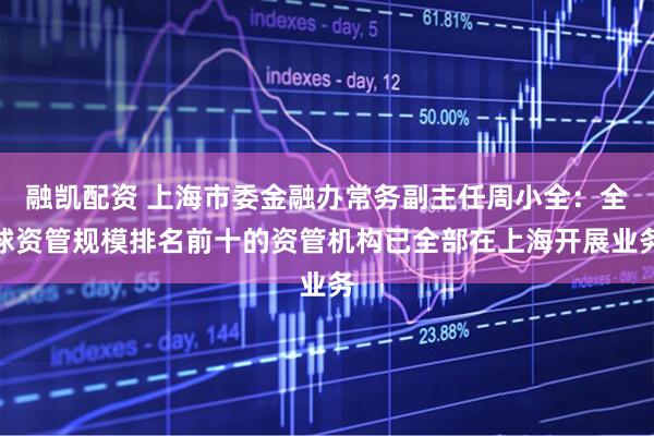 融凯配资 上海市委金融办常务副主任周小全：全球资管规模排名前十的资管机构已全部在上海开展业务